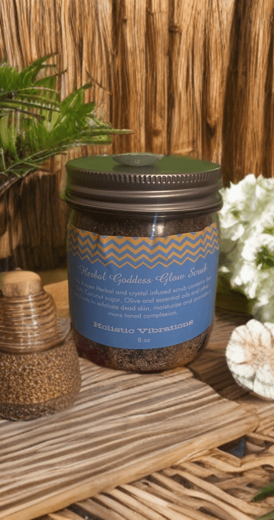 Holistic Vibration Herbal Goddess Glow Scrub - Holistic Vibrations  