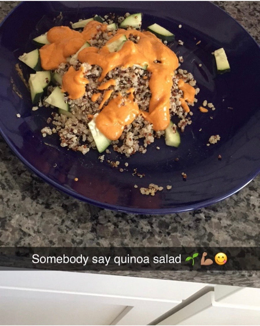 Vegan Vibez Quinoa salad