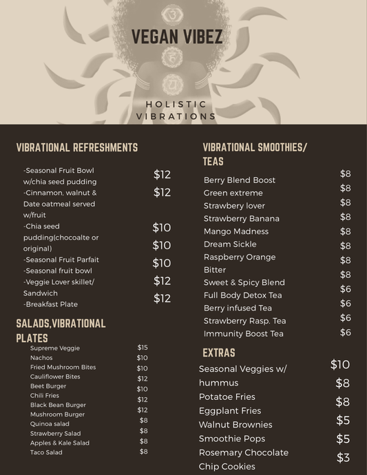 Vegan Vibez Vibrational Teas - Holistic Vibrations  